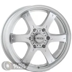 DOTZ Crunch (Silver) 8J×R17 6×139.7 ET35 DIA67.1