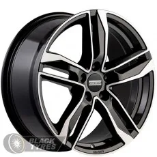 Fondmetal Hexis (Glossy Black machined) 8J×R18 5×108 ET45 DIA63.34