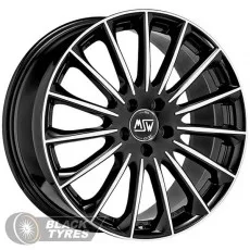 MSW 30 (Black Full Polished) 7.5J×R19 5×114.3 ET45 DIA73