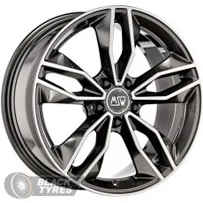 MSW 71 (Gloss Dark Grey Full Polished) 8.5J×R19 5×112 ET44 DIA73