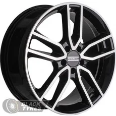 Fondmetal Koros (Glossy Black machined) 8J×R18 5×112 ET48 DIA66.5