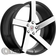 Vissol V-080R (Black-with-machined-face) 8.5J×R19 5×120 ET30 DIA74.1