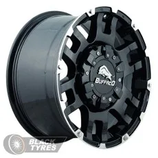Buffalo BW-004 (Gloss Black Machined Face) 9J×R20 6×139.7 ET18 DIA106.3