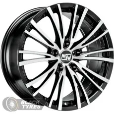 MSW 20-5 (Matt Black Full Polished) 8J×R19 5×112 ET48 DIA73.1