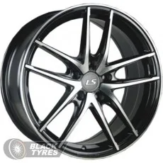 LS Wheels 855 (BKF) 6.5J×R15 4×100 ET45 DIA73.1