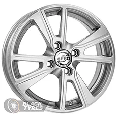 Aero A1602 (Silver) 5.5J×R14 4×100 ET38 DIA67.1