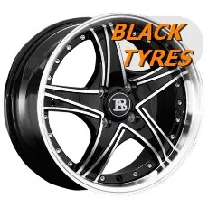 Barret L068 (BKF) 6.5J×R15 4×98 ET32 DIA58.6