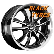 Barret L073 (BKF) 6.5J×R15 4×98 ET32 DIA58.6