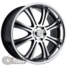 Black Rhino Sabi (Gloss black mirror machine cut lip) 9J×R20 5×127 ET35 DIA76