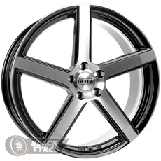 DOTZ CP5 dark (Black/polished) 9.5J×R19 5×112 ET45 DIA70.1