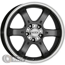 DOTZ Crunch (Black rim polished) 8J×R17 5×120 ET35 DIA65.1