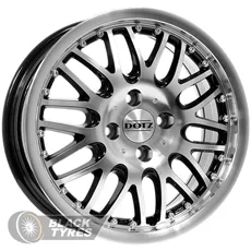 DOTZ Mugello (Black/polished) 8J×R18 5×112 ET35 DIA70.1