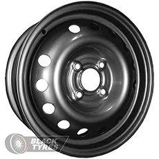 Eurodisk 6445ST (Black) 6J×R15 4×100 ET39 DIA56.6