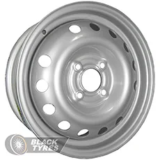 Eurodisk 6445ST (Silver) 6J×R15 4×100 ET39 DIA56.6