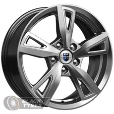 K&K Фишт (Дарк платинум) 6.5J×R16 5×108 ET45 DIA67.1