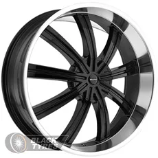 KMC KM672 (Black/Machined)