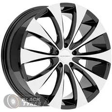 KMC KM679 (Black/Machined) 8.5J×R20 5×115 ET15 DIA72.62