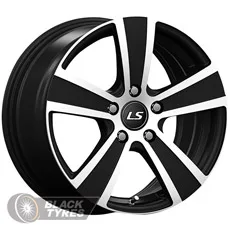 LS Wheels 950 (BKF) 7J×R17 4×100 ET40 DIA73.1
