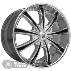 Lexani LX-19 (Chrome black) 9.5J×R22 5×150 ET35 DIA110