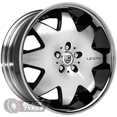 Lexani LX-2 (Black machined chrome lip) 9J×R20 5×150 ET35 DIA110