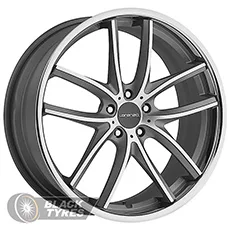 Lorenzo WL199 (Gray/Machined) 8.5J×R20 5×114.3 ET35 DIA66.1
