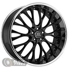 Lorenzo WL27 (Black/Machined) 9.5J×R19 5×114.3 ET32 DIA72.62