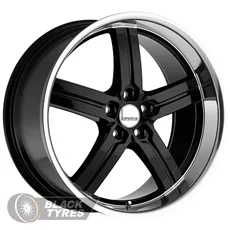 Lumarai Morro (Gloss black/Mirror lip) 8J×R17 5×114.3 ET37 DIA60.1