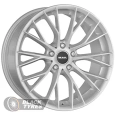 MAK Munchen (Silver) 8J×R17 5×120 ET45 DIA72.6
