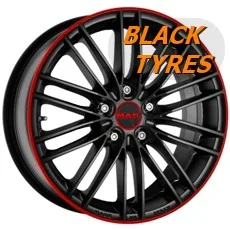Rapide (Matt black red stripe)