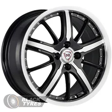 NZ SH663 (BKFPL) 6.5J×R16 4×100 ET36 DIA60.1
