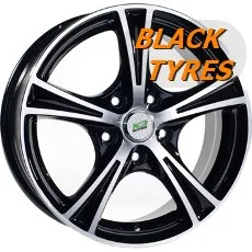 Nitro Y232 (BFP) 5.5J×R13 4×98 ET35 DIA58.6