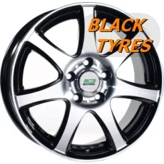 Nitro Y283 (BFP) 5.5J×R14 4×98 ET35 DIA58.6