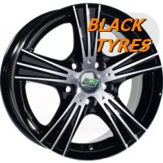 Nitro Y343 (BFP) 5.5J×R13 4×98 ET35 DIA58.6