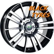 Nitro Y615 (BFP) 6.5J×R15 4×98 ET32 DIA58.6