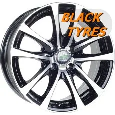 Nitro Y6207 (BFP) 5.5J×R13 4×100 ET35 DIA73.1
