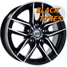 Nitro Y628 (BFP) 6J×R14 5×100 ET35 DIA57.1