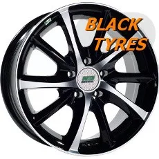 Nitro Y968 (BFP) 6J×R14 4×98 ET35 DIA58.6