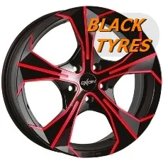 Oxigin 17 Strike (Red polish) 7.5J×R17 5×114.3 ET48 DIA72.6