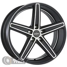 Oxigin 18 Concave (Black full polish matt) 9J×R20 5×114.3 ET38 DIA72.6