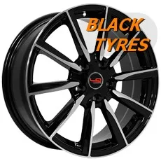 LegeArtis VW186 (BKF) 7J×R17 5×112 ET43 DIA57.1