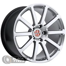 Victor Zehn (Hyper silver) 9.5J×R19 5×130 ET49 DIA71.6