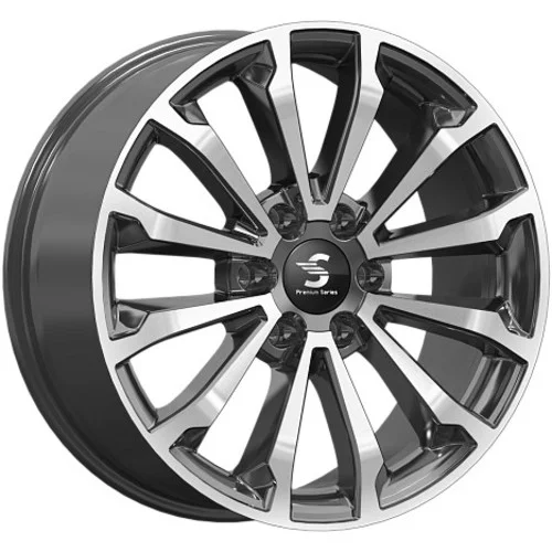 SKAD Premium Series KP-006 (Diamond Black Gris) 8.5J×R20 6×139.7 ET33 DIA100.1