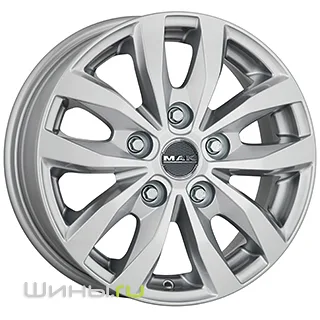 MAK Load 5 (Silver) 6.5J×R16 5×130 ET55 DIA78.1