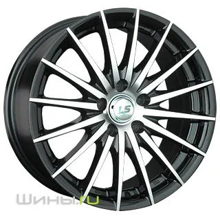 LS Wheels LS-367 (BKF) 6.5J×R15 4×98 ET32 DIA58.6